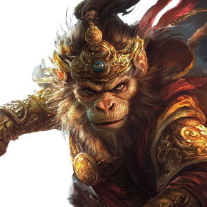 Sun Wukong V4 Vinyl Car Decal Sticker – Waterproof & UV-Resistant 8" Sun Wukong V4 Vinyl Car Decal Sticker – Waterproof & UV-Resistant 8"