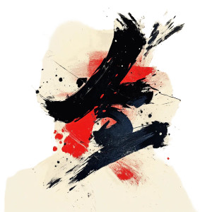 Brushstroke Typography Vinyl Car Decal Sticker – Waterproof & UV-Resistant 8"