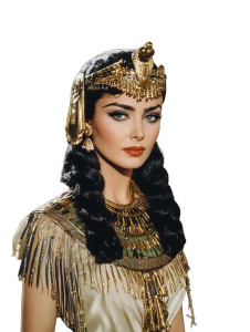 Queen Cleopatra Vinyl Car Decal Sticker – Waterproof & UV-Resistant 8"