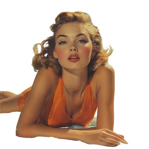 Retro Beach Woman V2 Vinyl Car Decal Sticker – Waterproof & UV-Resistant 8" Retro Beach Woman V2 Vinyl Car Decal Sticker – Waterproof & UV-Resistant 8"