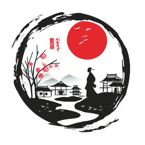 Jin Opera Logo Vinyl Car Decal Sticker – Waterproof & UV-Resistant 8"