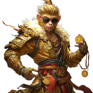 Modern Sun Wukong V2 Vinyl Car Decal Sticker – Waterproof & UV-Resistant 8"