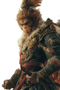 Surreal Sun Wukong Vinyl Car Decal Sticker – Waterproof & UV-Resistant 8"