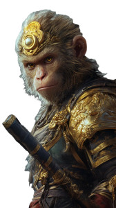 Sun Wukong V28 Vinyl Car Decal Sticker – Waterproof & UV-Resistant 8"