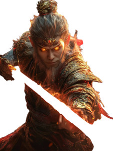 Sun Wukong Bard V2 Vinyl Car Decal Sticker – Waterproof & UV-Resistant 8"