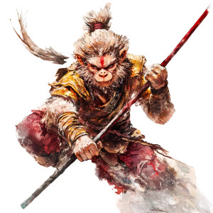 Fantasy Wukong Vinyl Car Decal Sticker – Waterproof & UV-Resistant 8" Fantasy Wukong Vinyl Car Decal Sticker – Waterproof & UV-Resistant 8"