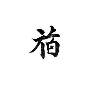 Kanji Water Vinyl Car Decal Sticker – Waterproof & UV-Resistant 8"