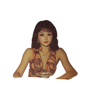 Glamour Hong Kong Girl Vinyl Car Decal Sticker – Waterproof & UV-Resistant 8"