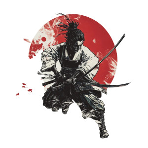 Samurai Tattoo Design V23 Vinyl Car Decal Sticker – Waterproof & UV-Resistant 8" Samurai Tattoo Design V23 Vinyl Car Decal Sticker – Waterproof & UV-Resistant 8"