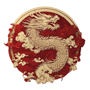 Chinese New Year Vinyl Car Decal Sticker – Waterproof & UV-Resistant 8"