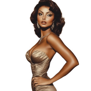 Darker Sophie Loren Vinyl Car Decal Sticker – Waterproof & UV-Resistant 8" Darker Sophie Loren Vinyl Car Decal Sticker – Waterproof & UV-Resistant 8"