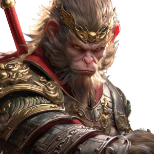 Monkey King Render Vinyl Car Decal Sticker – Waterproof & UV-Resistant 8" Monkey King Render Vinyl Car Decal Sticker – Waterproof & UV-Resistant 8"