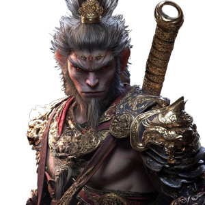 Sun Wukong Character Vinyl Car Decal Sticker – Waterproof & UV-Resistant 8" Sun Wukong Character Vinyl Car Decal Sticker – Waterproof & UV-Resistant 8"