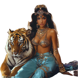 Princess Jasmine 1980S Vinyl Car Decal Sticker – Waterproof & UV-Resistant 8"