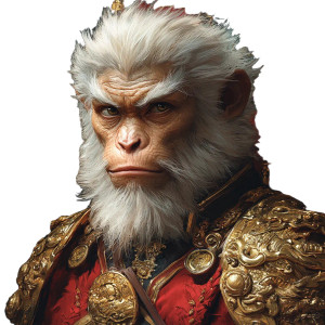 Monkey King Sun Wukong V2 Vinyl Car Decal Sticker – Waterproof & UV-Resistant 8" Monkey King Sun Wukong V2 Vinyl Car Decal Sticker – Waterproof & UV-Resistant 8"