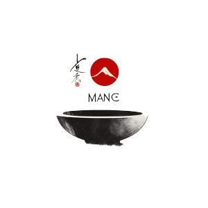 Mange Tea Logo Vinyl Car Decal Sticker – Waterproof & UV-Resistant 8"