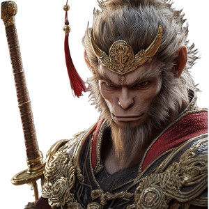 Majestic Wukong Vinyl Car Decal Sticker – Waterproof & UV-Resistant 8" Majestic Wukong Vinyl Car Decal Sticker – Waterproof & UV-Resistant 8"