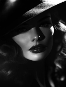 Noir Rita Hayworth Vinyl Car Decal Sticker – Waterproof & UV-Resistant 8" Noir Rita Hayworth Vinyl Car Decal Sticker – Waterproof & UV-Resistant 8"