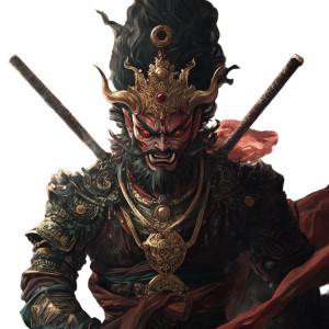 Asura King Naraka Vinyl Car Decal Sticker – Waterproof & UV-Resistant 8" Asura King Naraka Vinyl Car Decal Sticker – Waterproof & UV-Resistant 8"