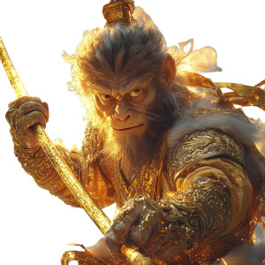 Sun Wukong Fighting Vinyl Car Decal Sticker – Waterproof & UV-Resistant 8" Sun Wukong Fighting Vinyl Car Decal Sticker – Waterproof & UV-Resistant 8"