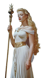 Goddess Freyja Portrait Vinyl Car Decal Sticker – Waterproof & UV-Resistant 8" Goddess Freyja Portrait Vinyl Car Decal Sticker – Waterproof & UV-Resistant 8"