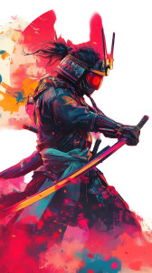 Cyborg Samurai Vinyl Car Decal Sticker – Waterproof & UV-Resistant 8" Cyborg Samurai Vinyl Car Decal Sticker – Waterproof & UV-Resistant 8"