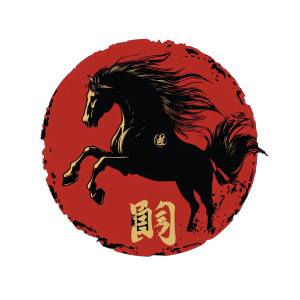 Mongolian Horse Power Vinyl Car Decal Sticker – Waterproof & UV-Resistant 8" Mongolian Horse Power Vinyl Car Decal Sticker – Waterproof & UV-Resistant 8"