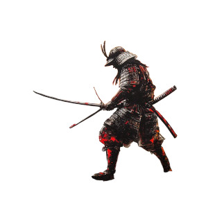 Samurai V10 Vinyl Car Decal Sticker – Waterproof & UV-Resistant 8" Samurai V10 Vinyl Car Decal Sticker – Waterproof & UV-Resistant 8"