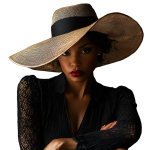 Mysterious Author Portrait Vinyl Car Decal Sticker – Waterproof & UV-Resistant 8"