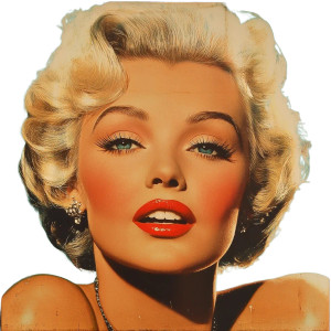 Marilyn Monroe V30 Vinyl Car Decal Sticker – Waterproof & UV-Resistant 8"