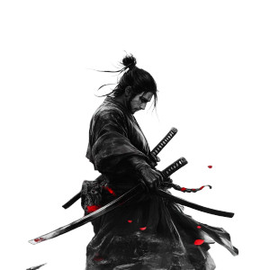 Samurai Ready To Fight Vinyl Car Decal Sticker – Waterproof & UV-Resistant 8" Samurai Ready To Fight Vinyl Car Decal Sticker – Waterproof & UV-Resistant 8"