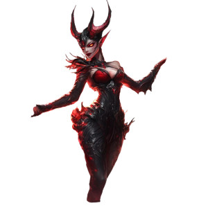Felicia Demon Character Vinyl Car Decal Sticker – Waterproof & UV-Resistant 8" Felicia Demon Character Vinyl Car Decal Sticker – Waterproof & UV-Resistant 8"