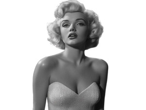 Marilyn Monroe V39 Vinyl Car Decal Sticker – Waterproof & UV-Resistant 8"