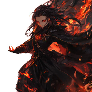 Insane Fire Archmage Vinyl Car Decal Sticker – Waterproof & UV-Resistant 8"