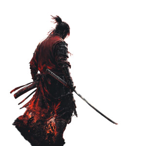 Sekiro With Sword Vinyl Car Decal Sticker – Waterproof & UV-Resistant 8" Sekiro With Sword Vinyl Car Decal Sticker – Waterproof & UV-Resistant 8"