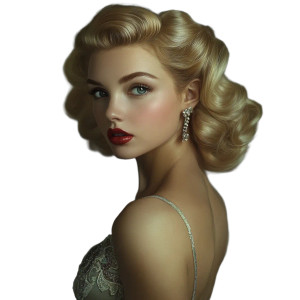 Hollywood Glamour Portrait V2 Vinyl Car Decal Sticker – Waterproof & UV-Resistant 8" Hollywood Glamour Portrait V2 Vinyl Car Decal Sticker – Waterproof & UV-Resistant 8"