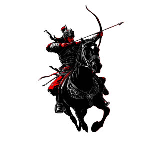 Mongolian Horse Archer Vinyl Car Decal Sticker – Waterproof & UV-Resistant 8" Mongolian Horse Archer Vinyl Car Decal Sticker – Waterproof & UV-Resistant 8"