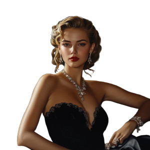 Elegant 1940S Woman Vinyl Car Decal Sticker – Waterproof & UV-Resistant 8" Elegant 1940S Woman Vinyl Car Decal Sticker – Waterproof & UV-Resistant 8"