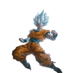 Ultra Instinct Goku V8 Vinyl Car Decal Sticker – Waterproof & UV-Resistant 8"