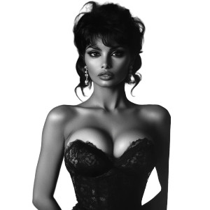 Sophie Loren Lookalike V3 Vinyl Car Decal Sticker – Waterproof & UV-Resistant 8" Sophie Loren Lookalike V3 Vinyl Car Decal Sticker – Waterproof & UV-Resistant 8"