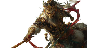Wukong Art Vinyl Car Decal Sticker – Waterproof & UV-Resistant 8" Wukong Art Vinyl Car Decal Sticker – Waterproof & UV-Resistant 8"
