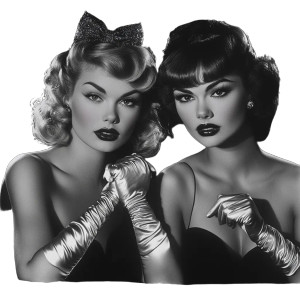 Glam Girls Gloves Vinyl Car Decal Sticker – Waterproof & UV-Resistant 8" Glam Girls Gloves Vinyl Car Decal Sticker – Waterproof & UV-Resistant 8"