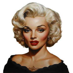 Mona Marilyn Vinyl Car Decal Sticker – Waterproof & UV-Resistant 8"