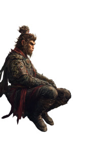 Contemplative Wukong Vinyl Car Decal Sticker – Waterproof & UV-Resistant 8" Contemplative Wukong Vinyl Car Decal Sticker – Waterproof & UV-Resistant 8"