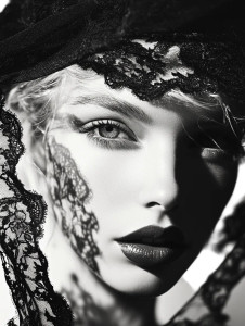 Elegant Veiled Portrait Vinyl Car Decal Sticker – Waterproof & UV-Resistant 8" Elegant Veiled Portrait Vinyl Car Decal Sticker – Waterproof & UV-Resistant 8"