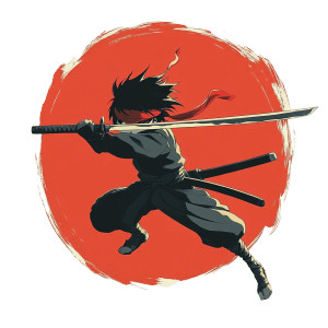Cartoon Ninja Jumping Vinyl Car Decal Sticker – Waterproof & UV-Resistant 8" Cartoon Ninja Jumping Vinyl Car Decal Sticker – Waterproof & UV-Resistant 8"