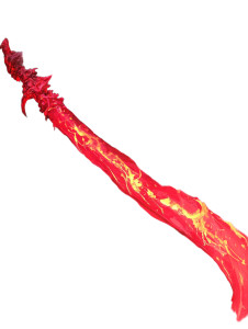 Red Scythe Entity Vinyl Car Decal Sticker – Waterproof & UV-Resistant 8"