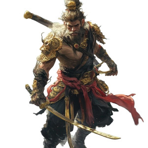 Black Myth: Wukong V11 Vinyl Car Decal Sticker – Waterproof & UV-Resistant 8"