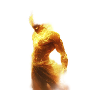 Super Saiyan Art Vinyl Car Decal Sticker – Waterproof & UV-Resistant 8"