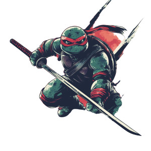 Leonardo Ninja Turtle Vinyl Car Decal Sticker – Waterproof & UV-Resistant 8" Leonardo Ninja Turtle Vinyl Car Decal Sticker – Waterproof & UV-Resistant 8"